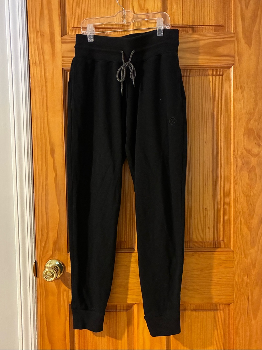 Men's Black Athletic Jogger Sweatpants - Unbranded